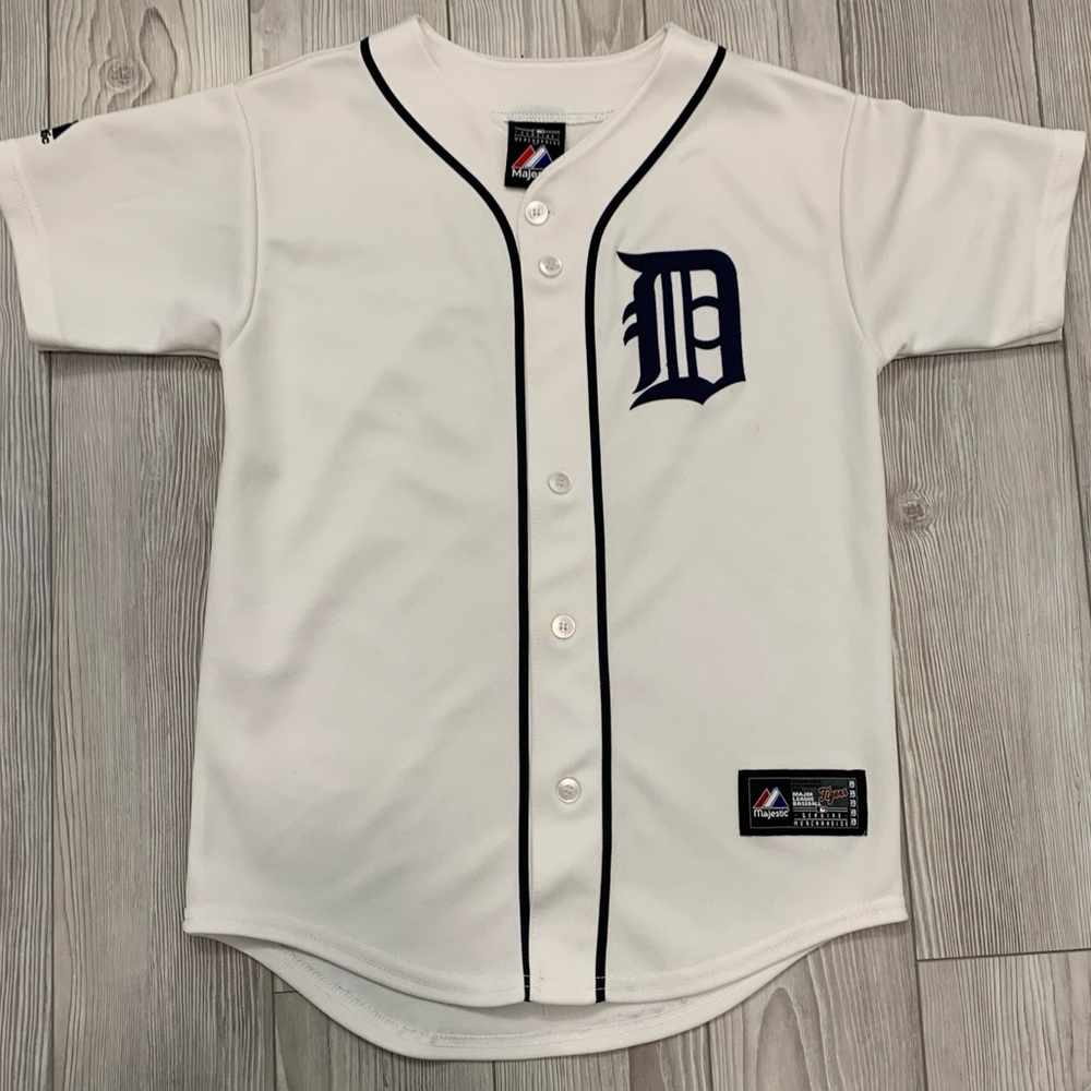 Detroit Tigers Majestic Alex Avila #13 MLB Jersey (Size: Youth Medium)